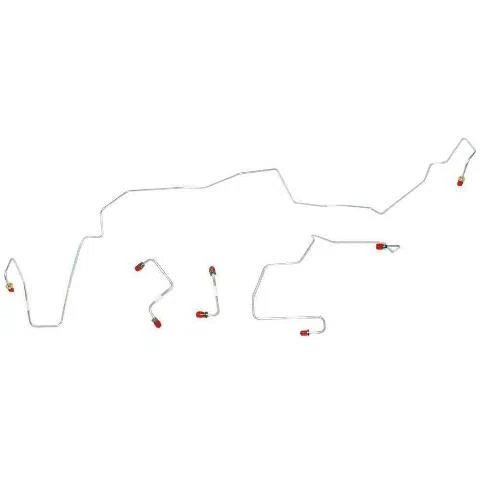05-09 Chevrolet Equinox Front Brake Line Kit Stainless Steel